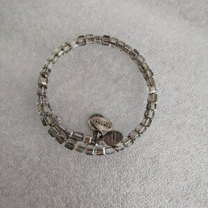 Alex and Ani Vintage Crystal Wrap  Bracelet Bangle 177